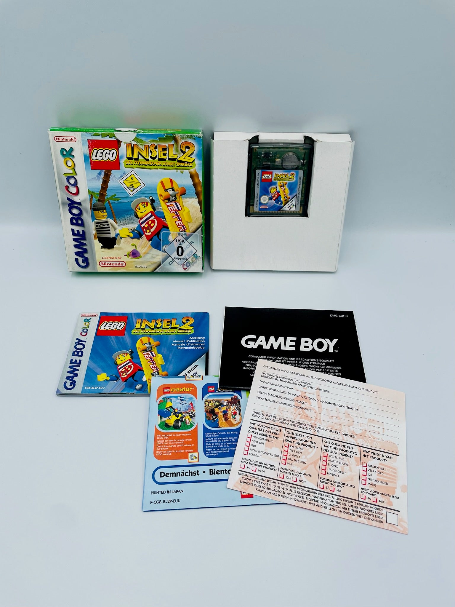 Game Boy Color | LEGO Insel 2 | CIB
