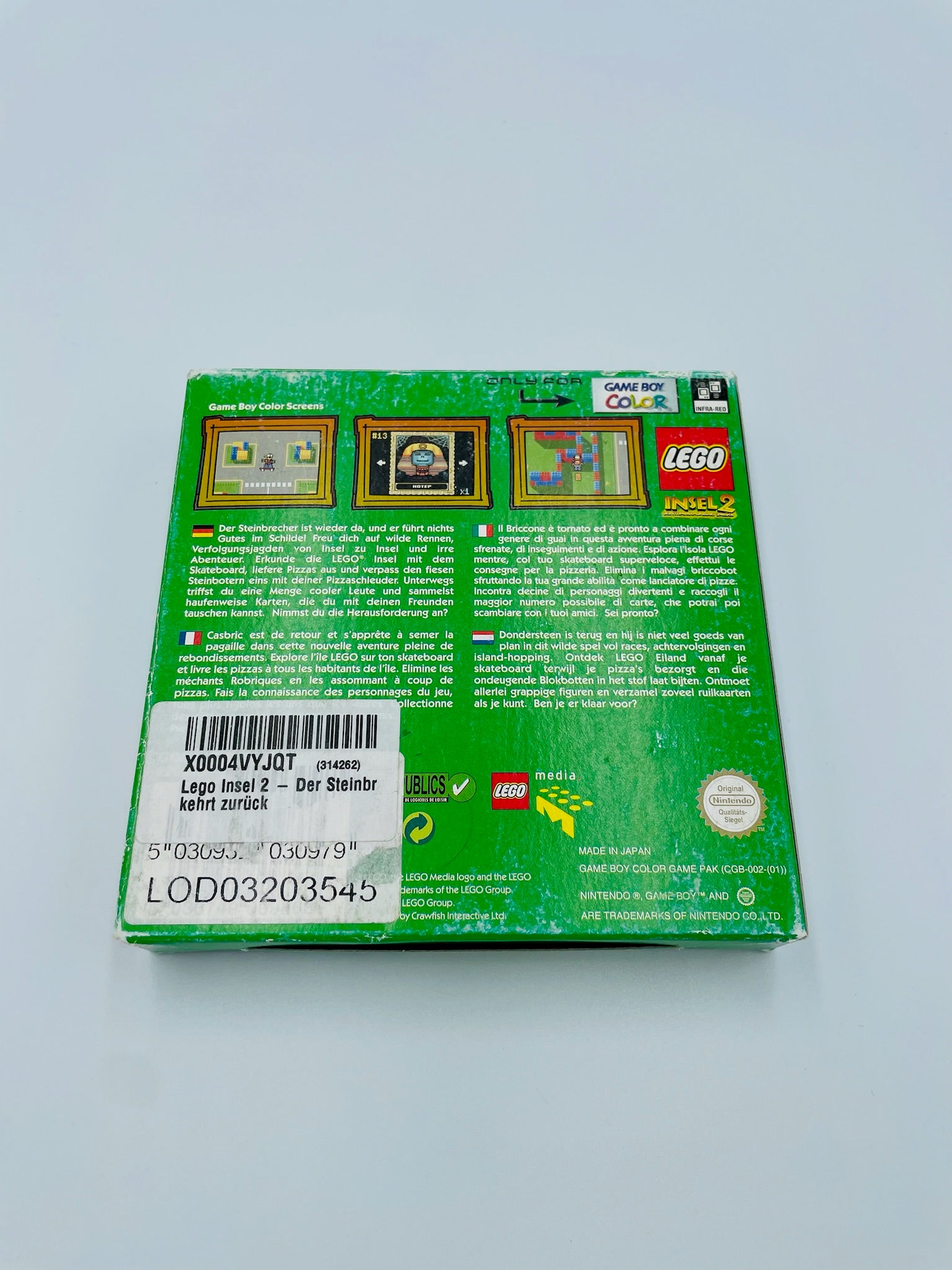 Game Boy Color | LEGO Insel 2 | CIB