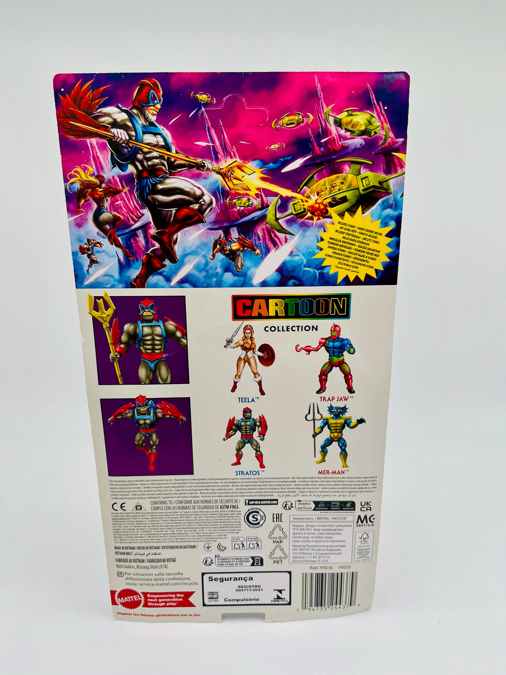 MOTU | Stratos | Cartoon Collection | OVP | Masters of the Universe