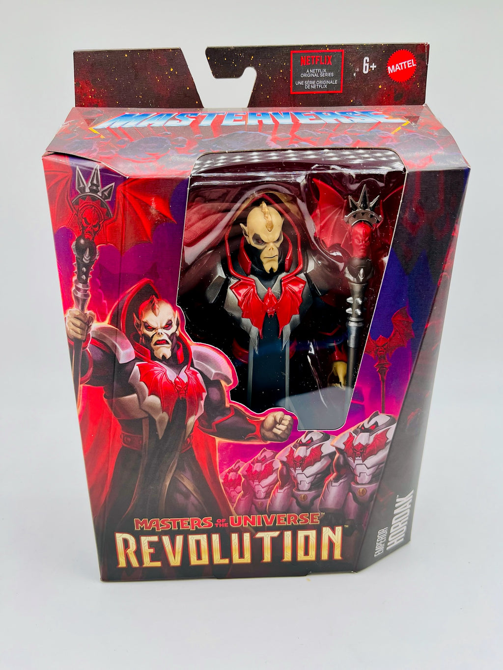 MOTU | Hordak | Revolution | Netflix / Revelation Artwork | OVP | Mattel