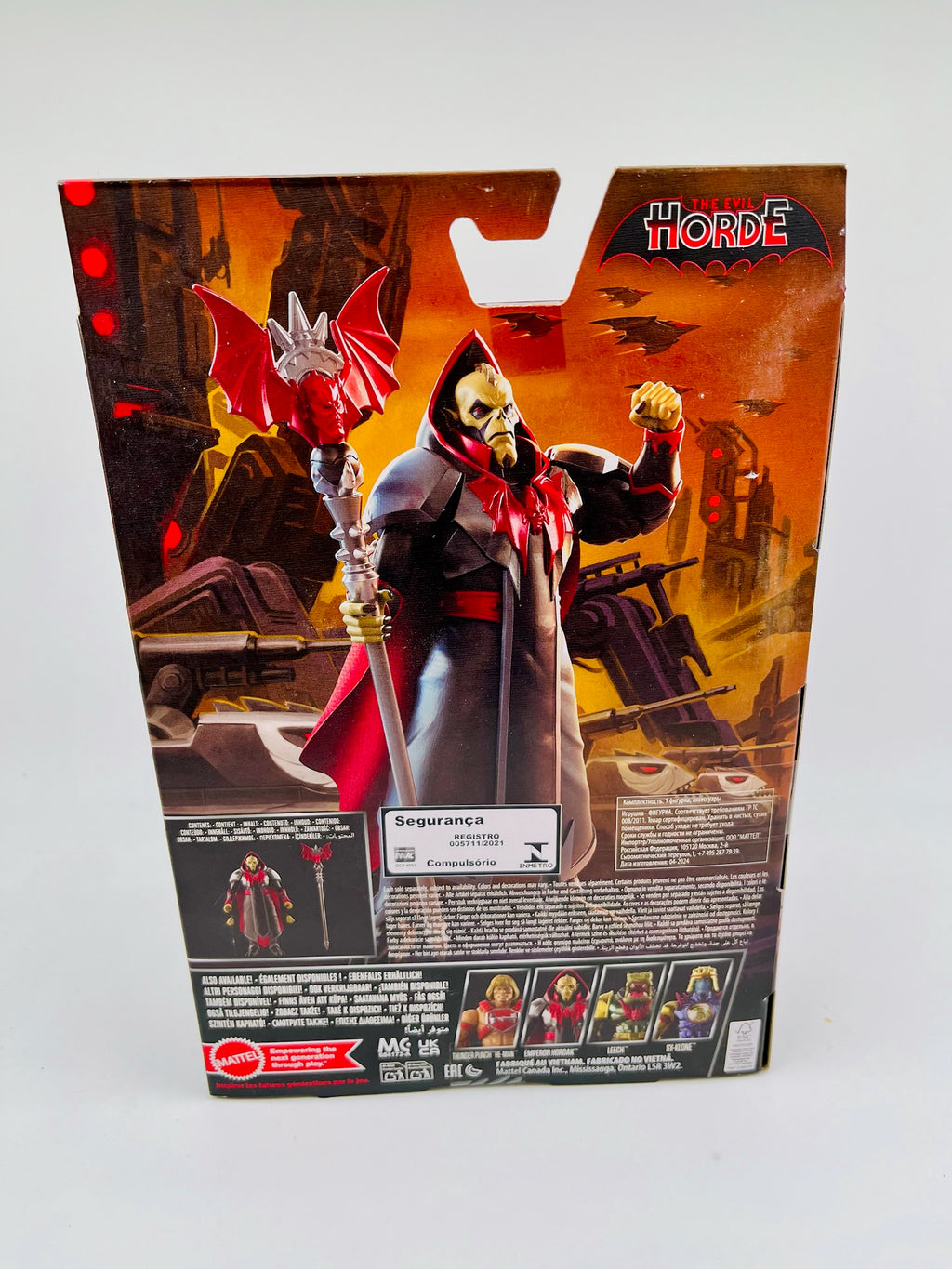MOTU | Hordak | Revolution | Netflix / Revelation Artwork | OVP | Mattel