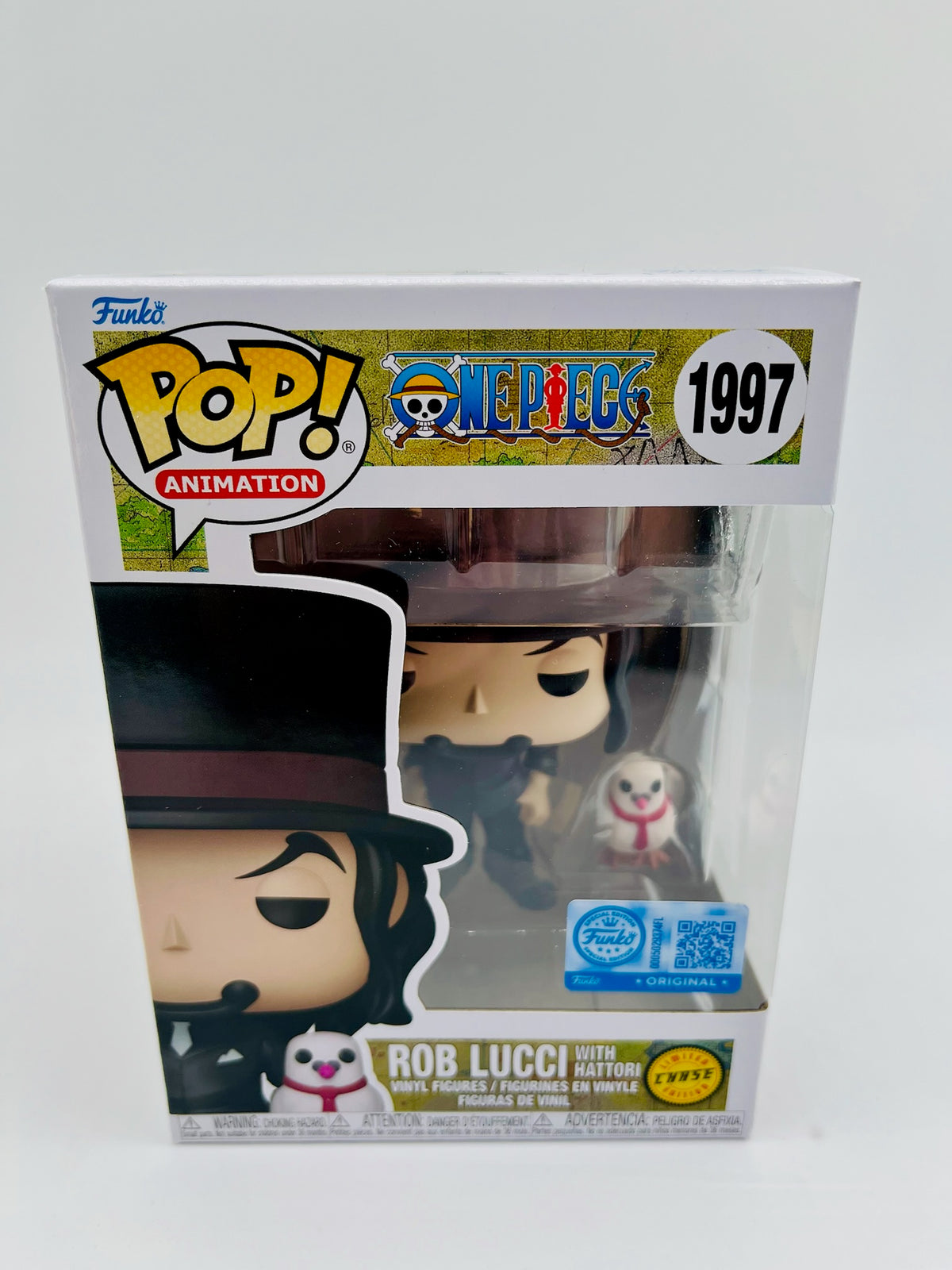 Funko Pop | One Piece Rob Lucci Black Outfit | #1997 | with Hattori | OVP | Funko