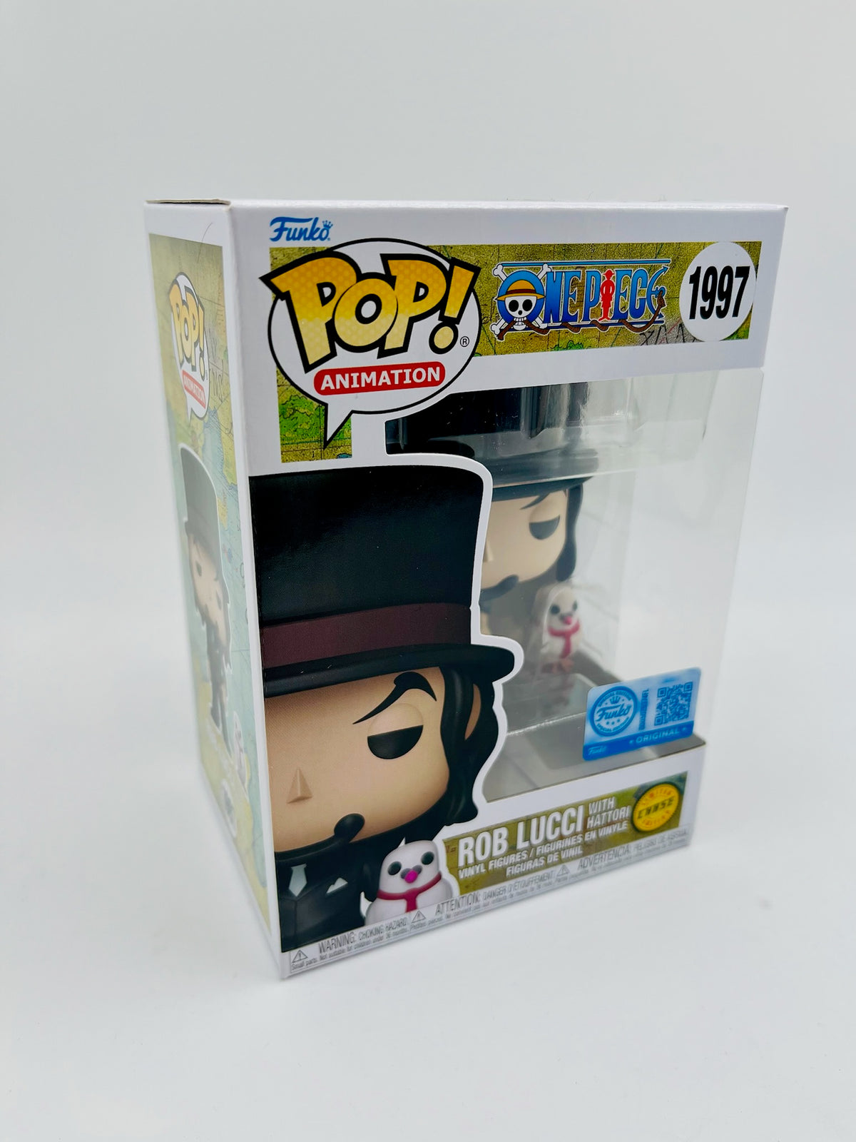 Funko Pop | One Piece Rob Lucci Black Outfit | #1997 | with Hattori | OVP | Funko