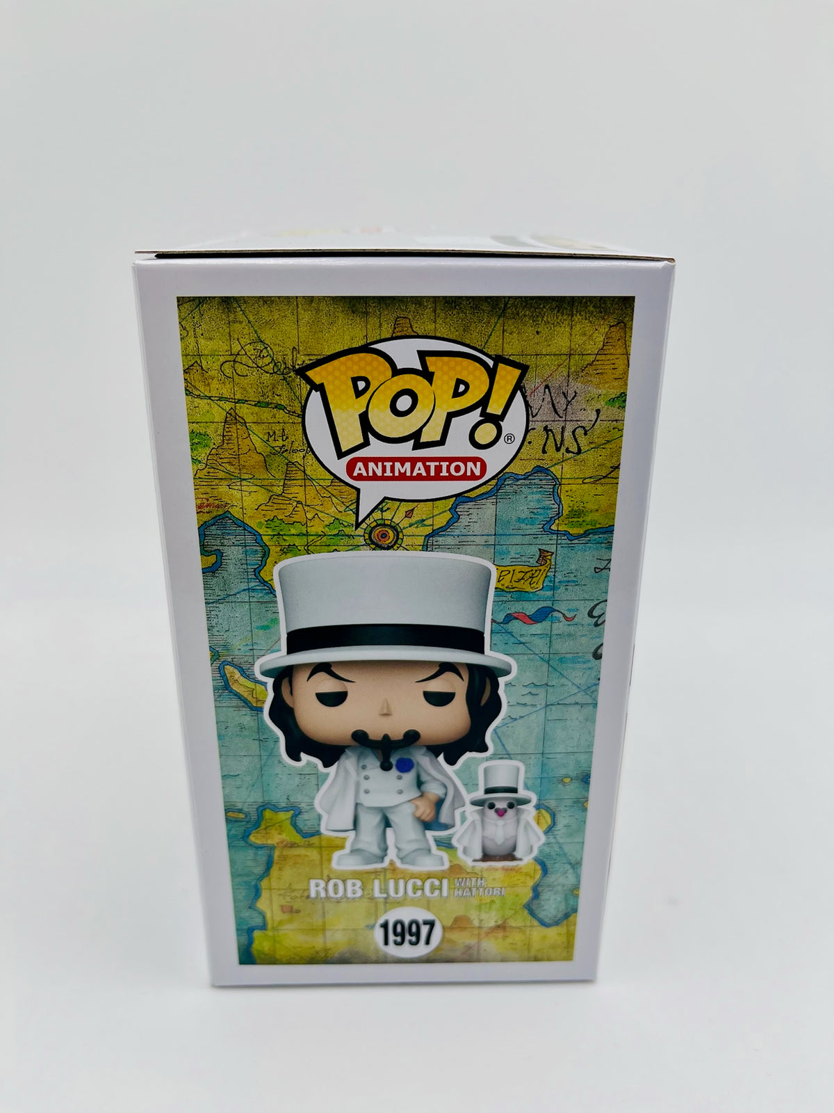 Funko Pop | One Piece Rob Lucci White Outfit | #1997 | with Hattori | OVP | Funko