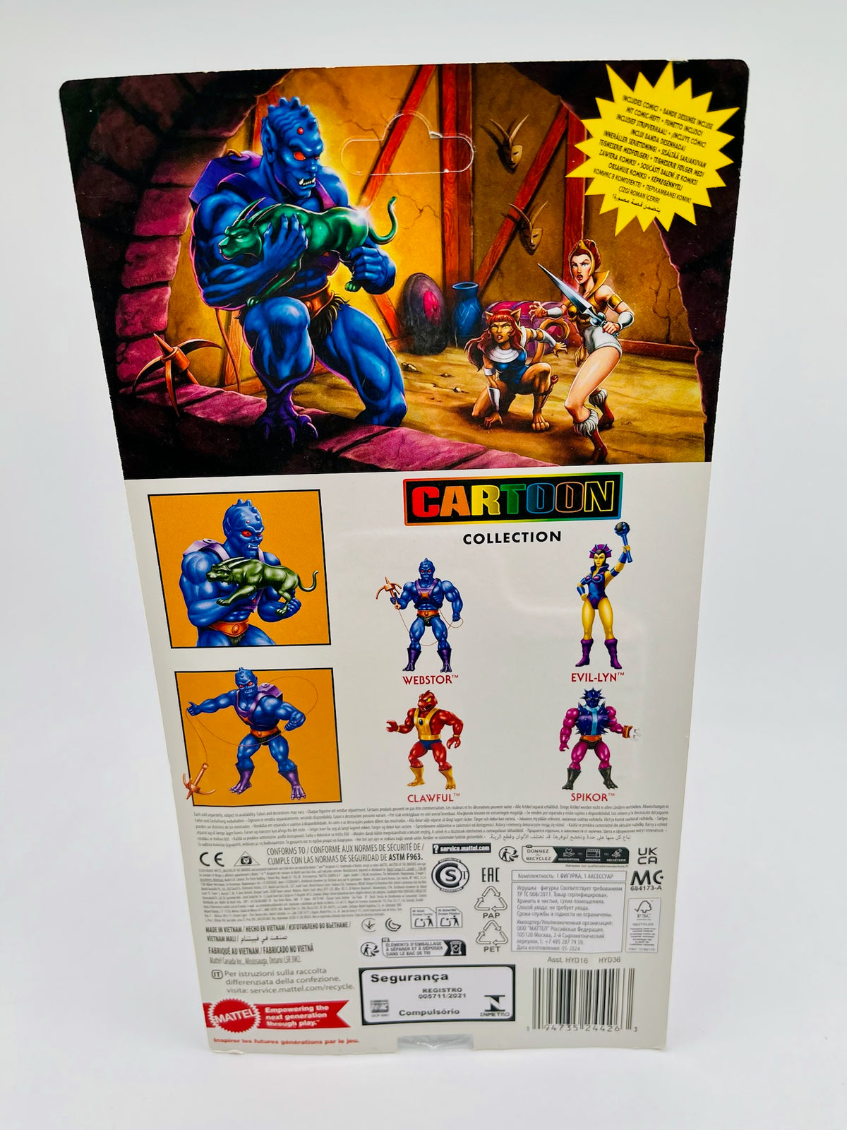MOTU | Webstor | Cartoon Collection | OVP | Mattel