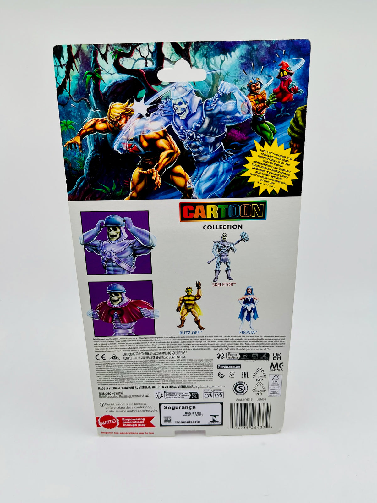 MOTU | Skeletor | Cartoon Collection | OVP | Mattel