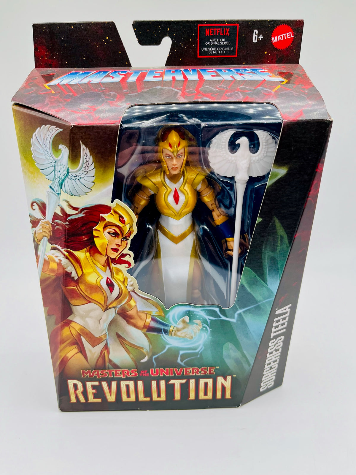 MOTU | Sorceress Teela | Revolution | Netflix Series Tie-In | OVP | Mattel