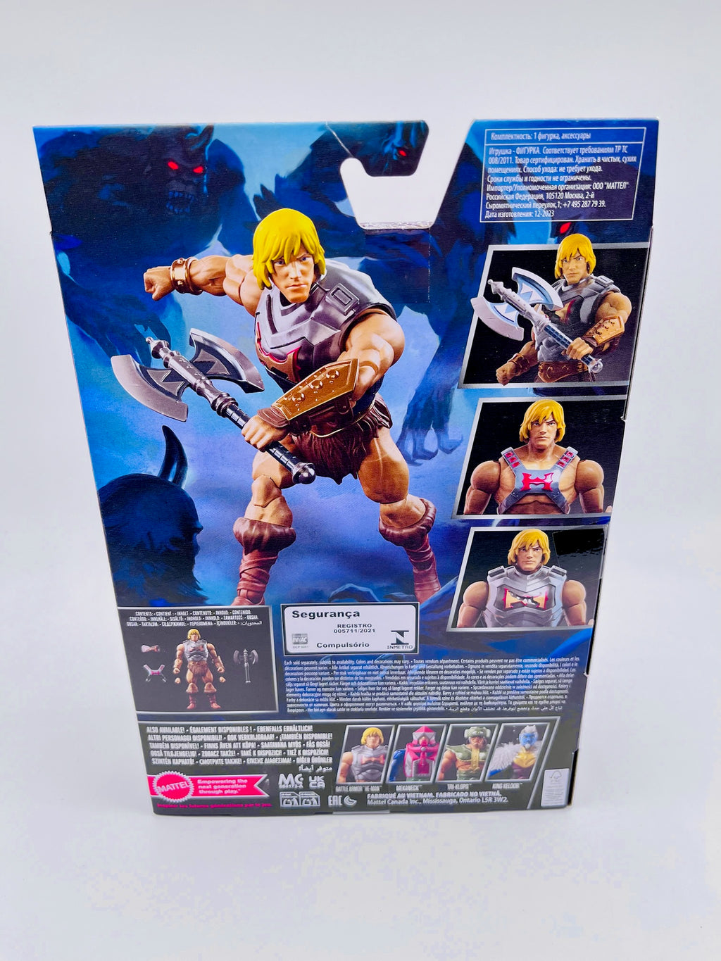 MOTU | He-Man | Revolution | Battle Armor | OVP | Mattel