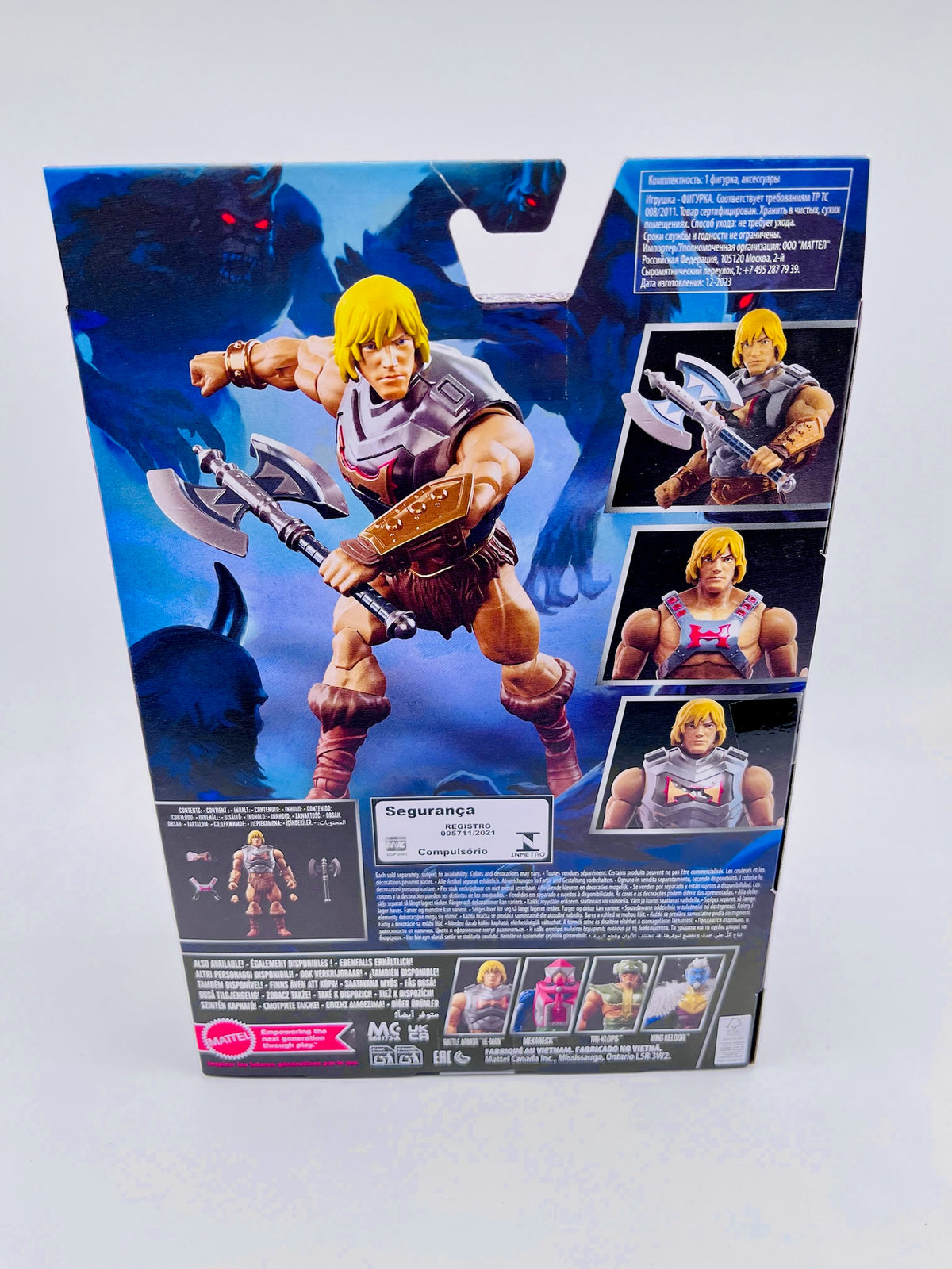 MOTU | He-Man | Revolution | Battle Armor | OVP | Mattel