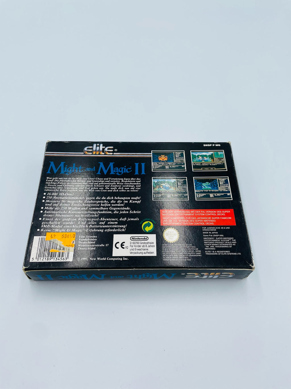 SNES | Might and Magic II | OVP