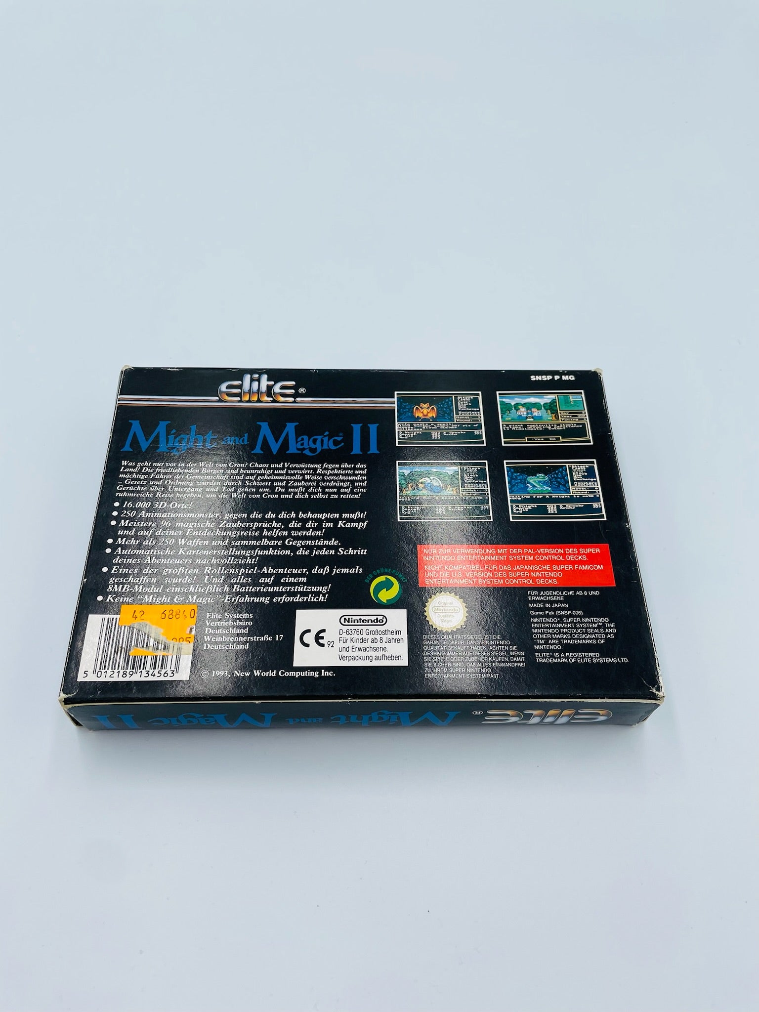 SNES | Might and Magic II | OVP