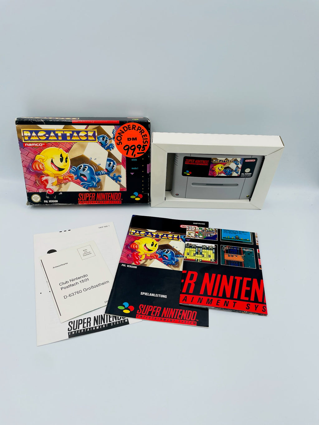 SNES | Pac-Attack | CIB