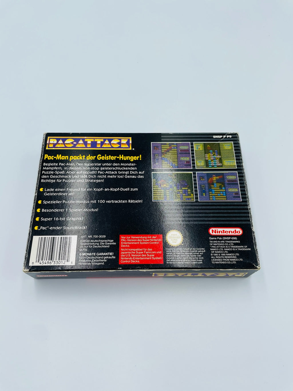 SNES | Pac-Attack | CIB
