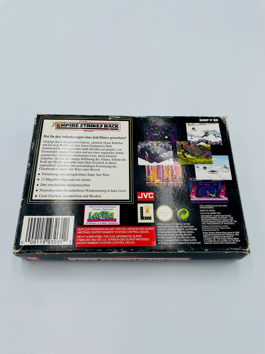 SNES | Super Star Wars: The Empire Strikes Back | CIB | OVP