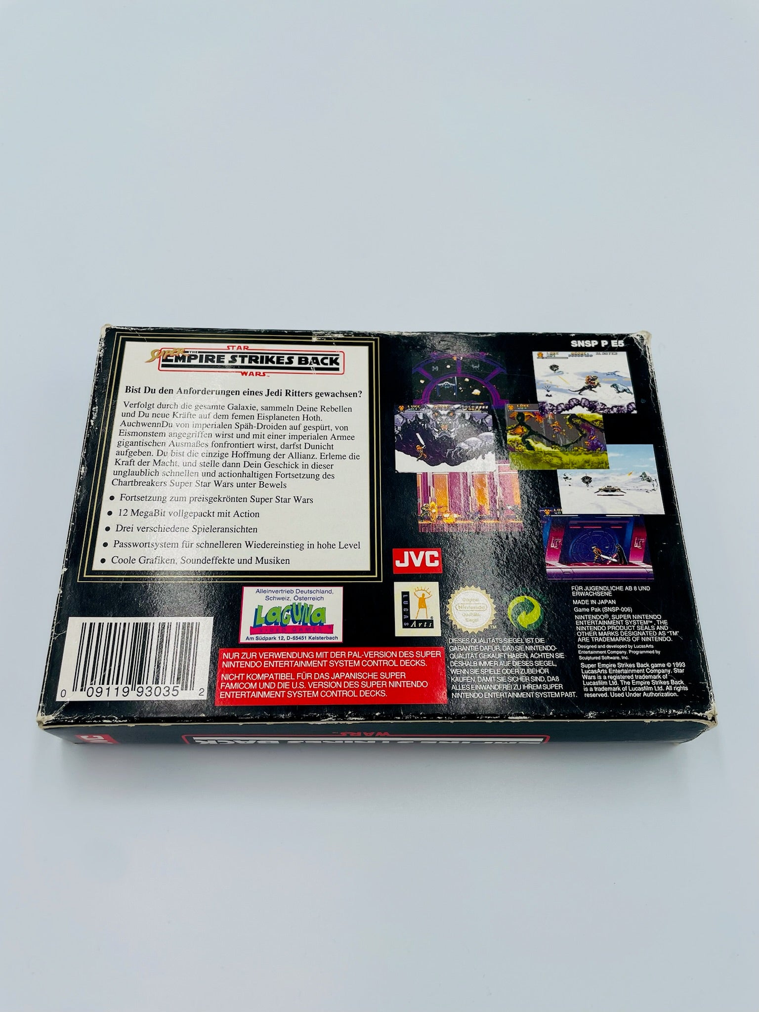 SNES | Super Star Wars: The Empire Strikes Back | CIB | OVP