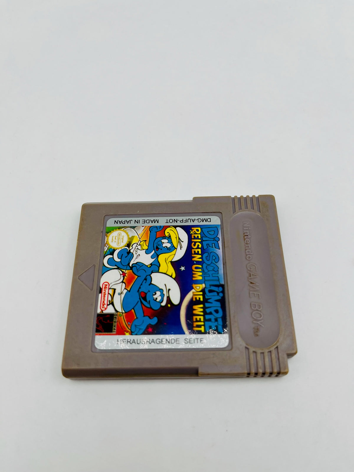 Game Boy | Die Schlümpfe Reisen um die Welt | Loses Modul