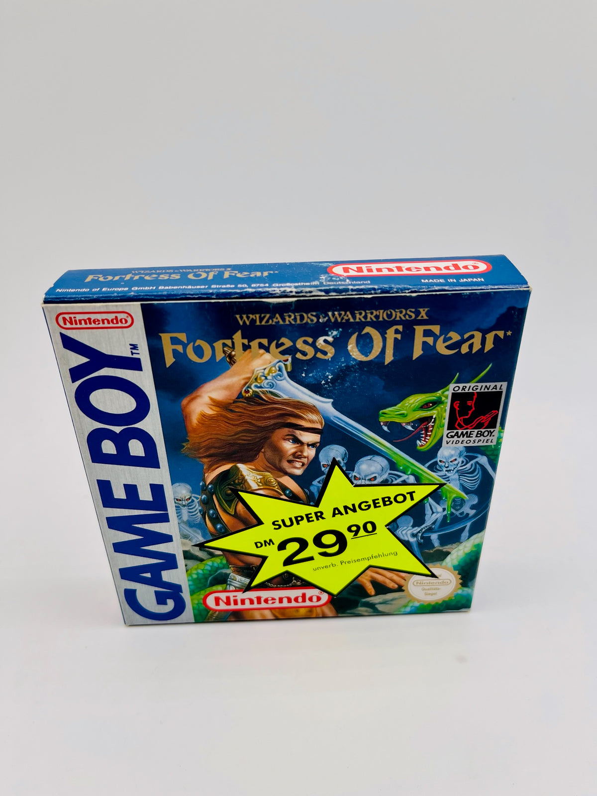 Game Boy | Fortress Of Fear | OVP