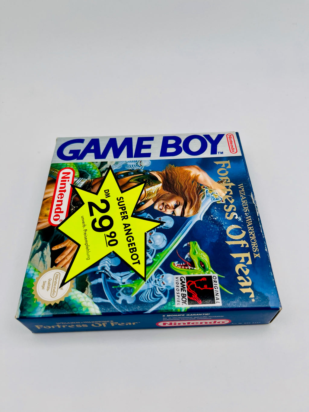 Game Boy | Fortress Of Fear | OVP