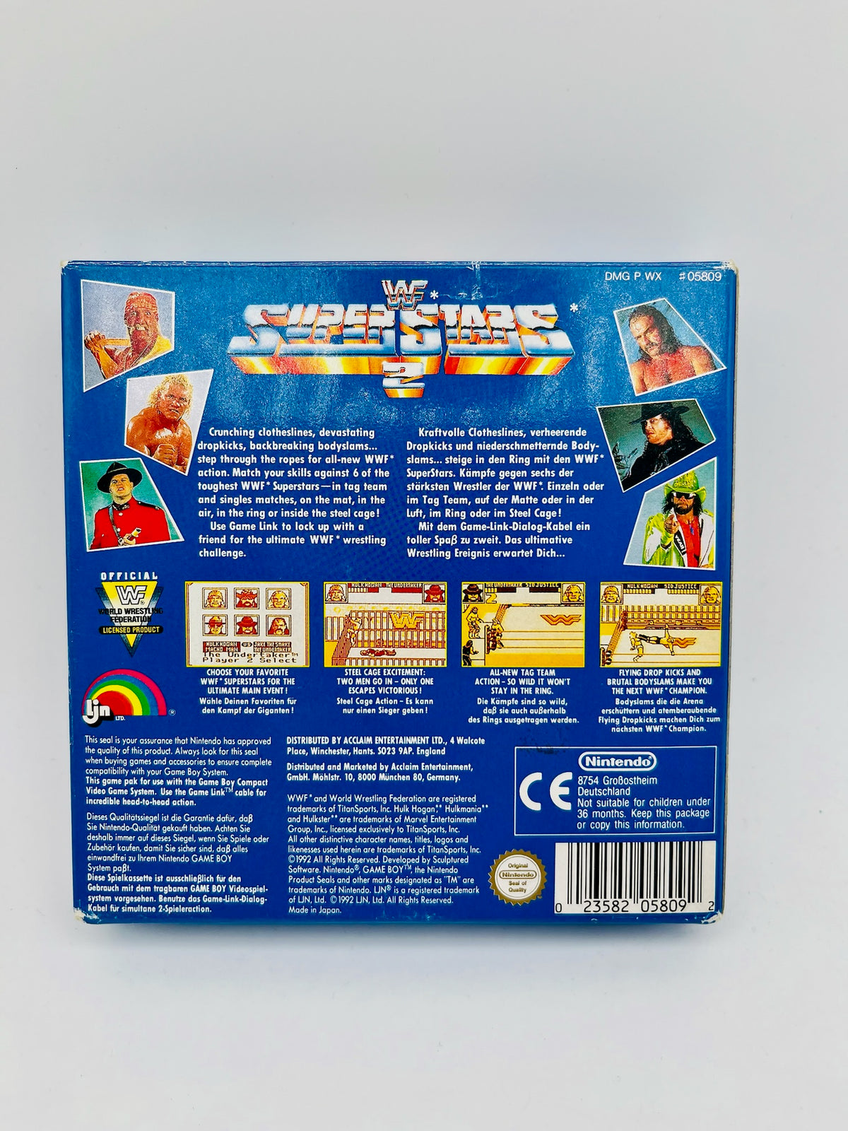 Game Boy | WWF Superstars 2 | OVP