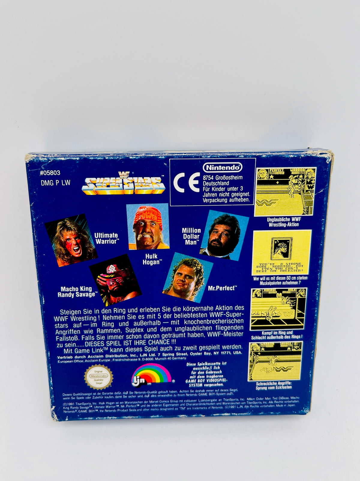 Game Boy | WWF Superstars | OVP