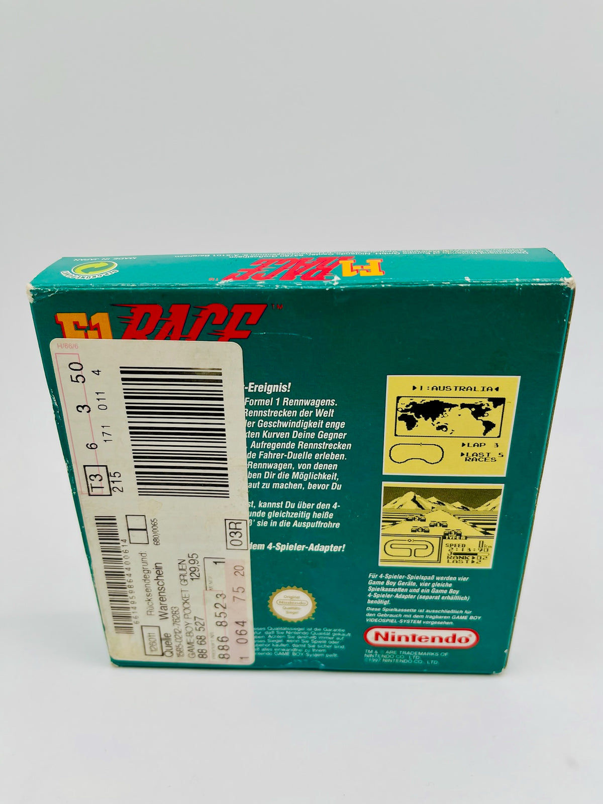 Game Boy | F-1 Race | OVP