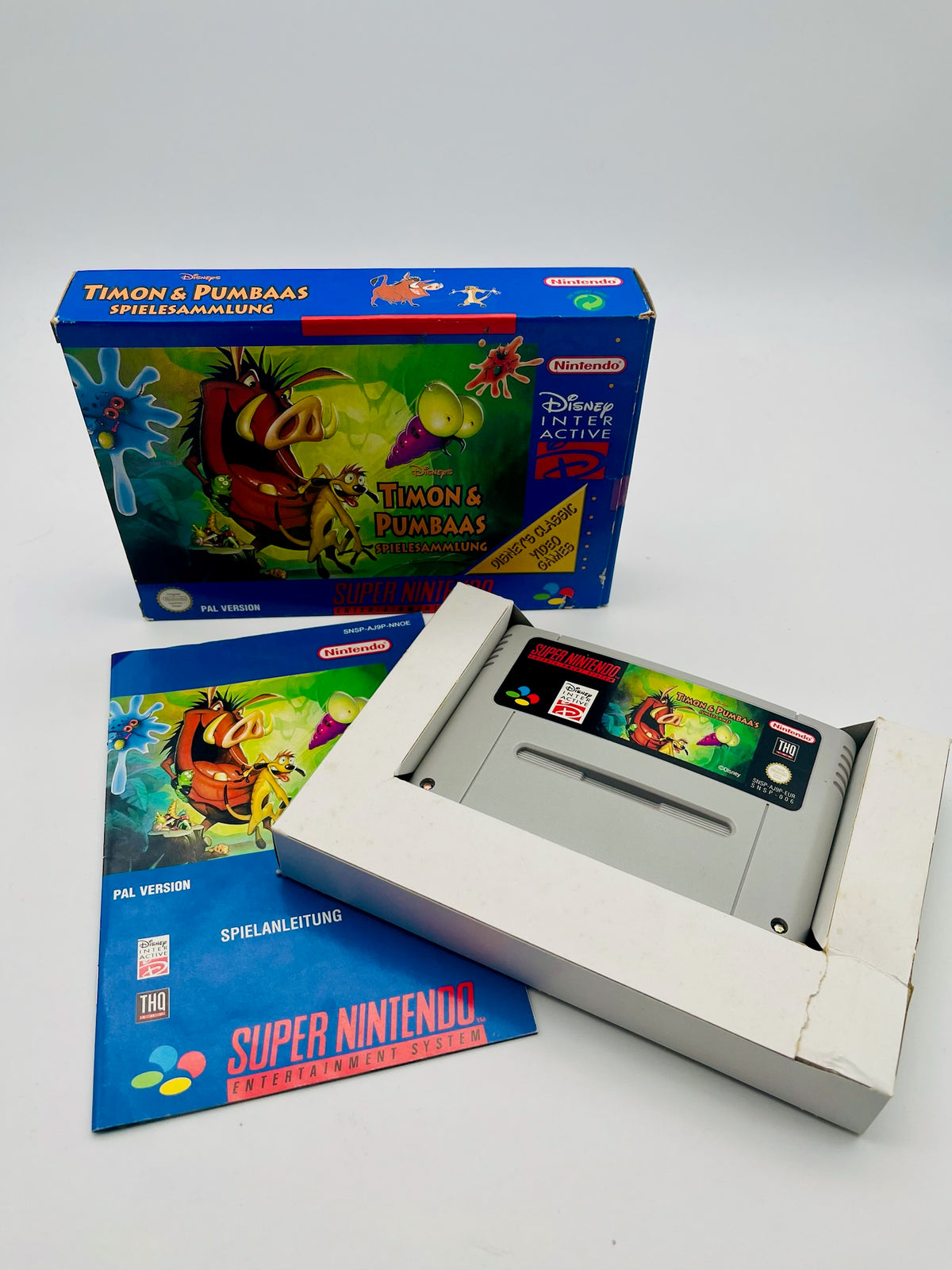 SNES | Timon & Pumbaas Spielesammlung | OVP