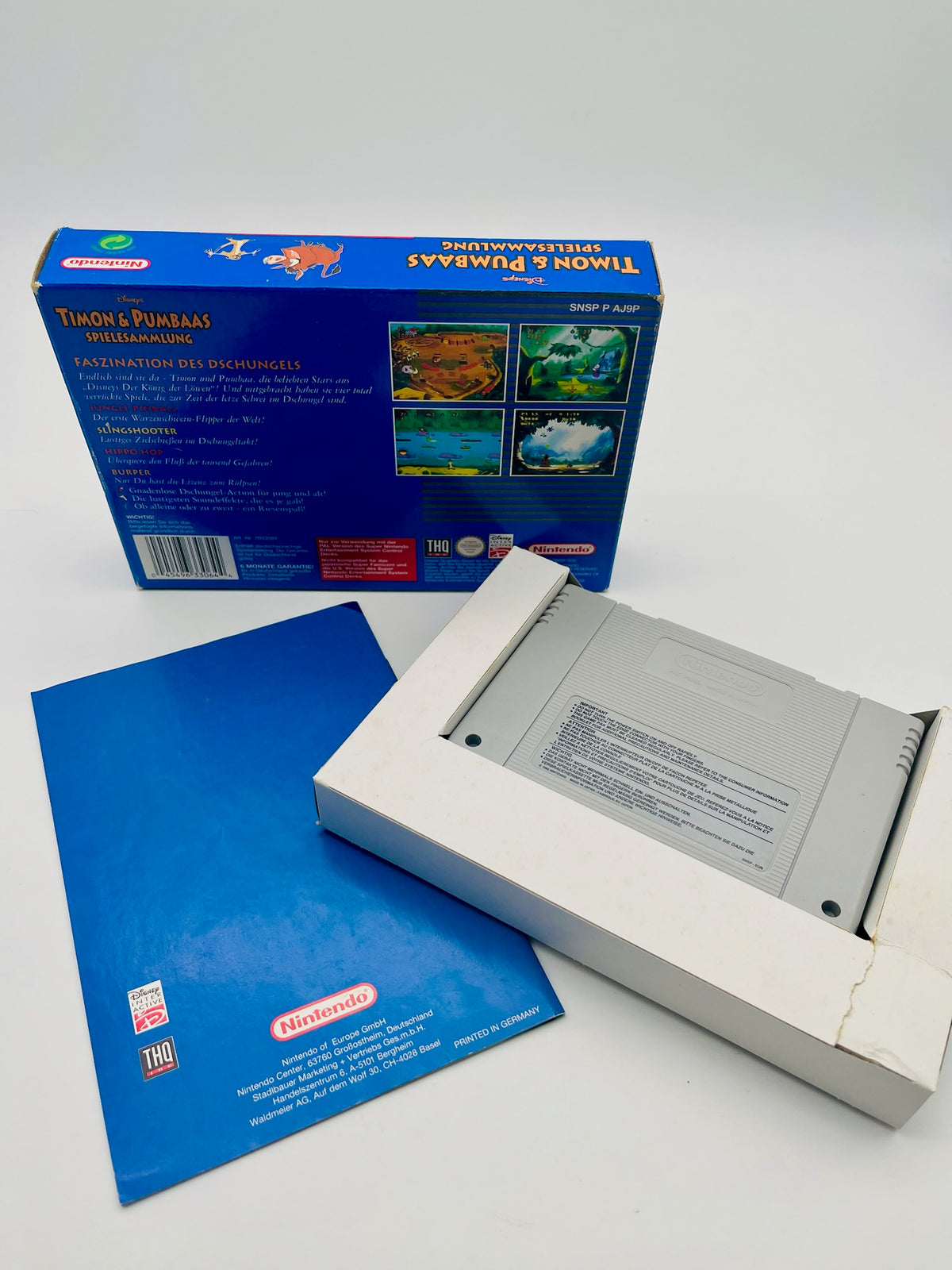 SNES | Timon & Pumbaas Spielesammlung | OVP