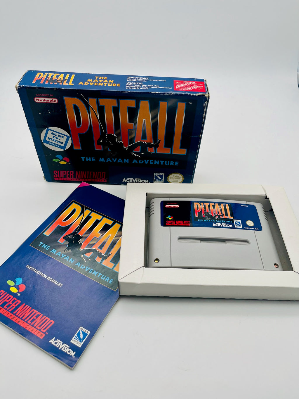 SNES | Pitfall: The Mayan Adventure | OVP