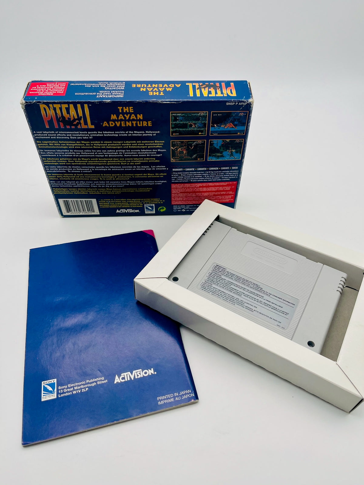 SNES | Pitfall: The Mayan Adventure | OVP