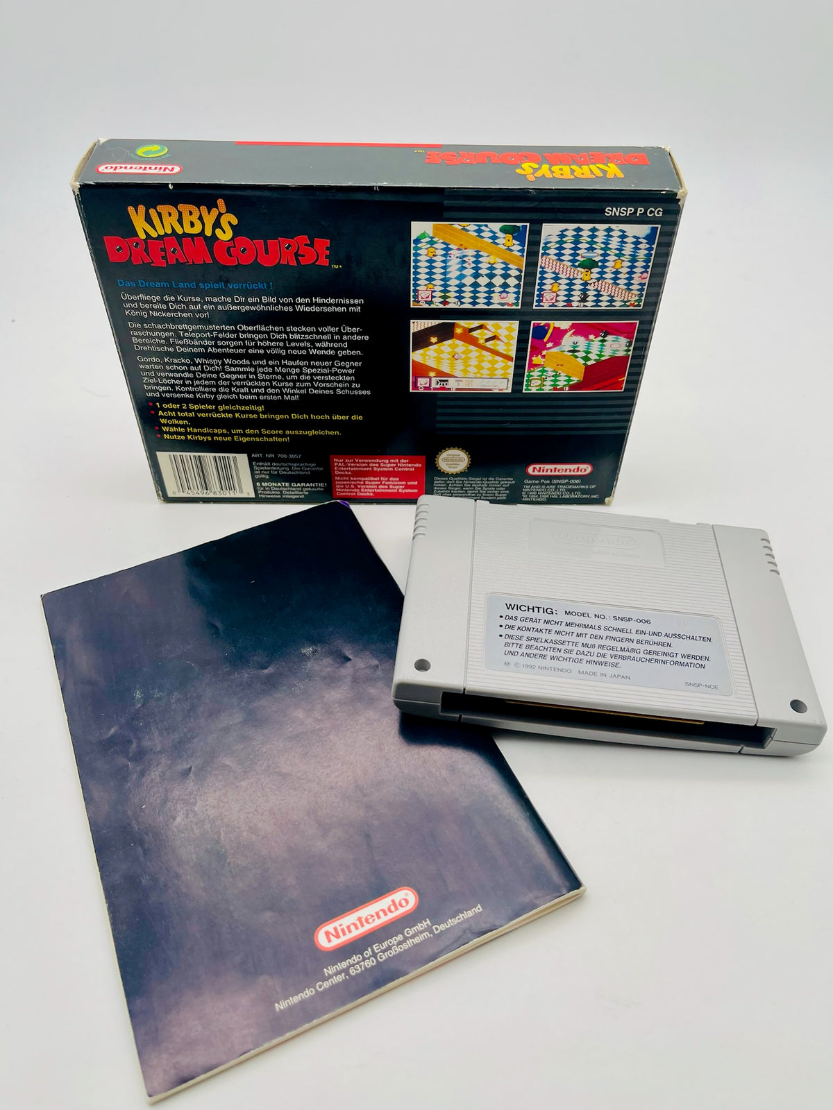 SNES | Kirby's Dream Course | OVP