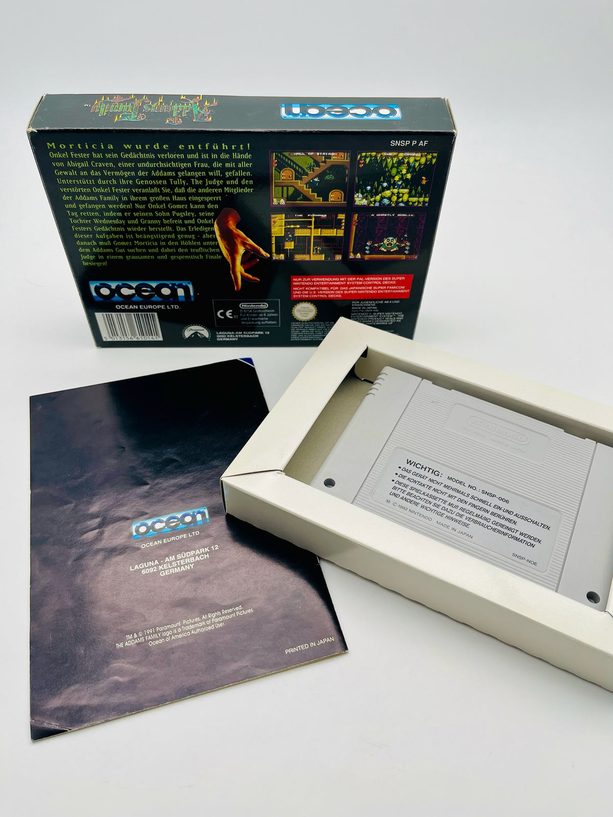 SNES | The Addams Family | OVP