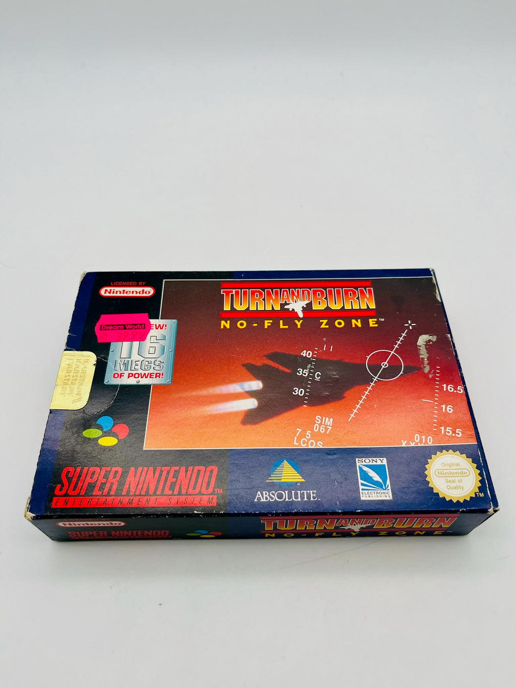 SNES | Turn and Burn: No-Fly Zone | OVP