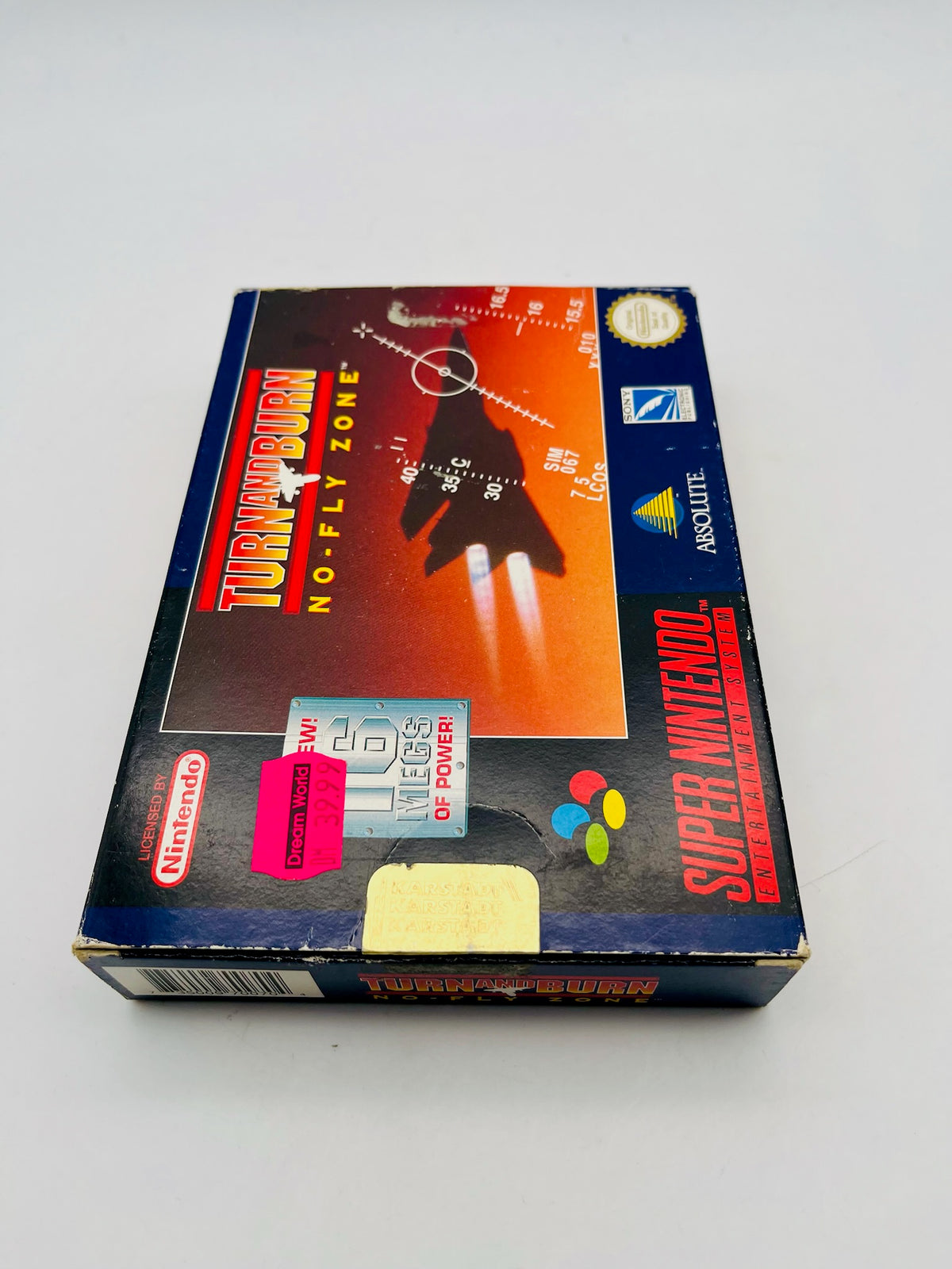 SNES | Turn and Burn: No-Fly Zone | OVP