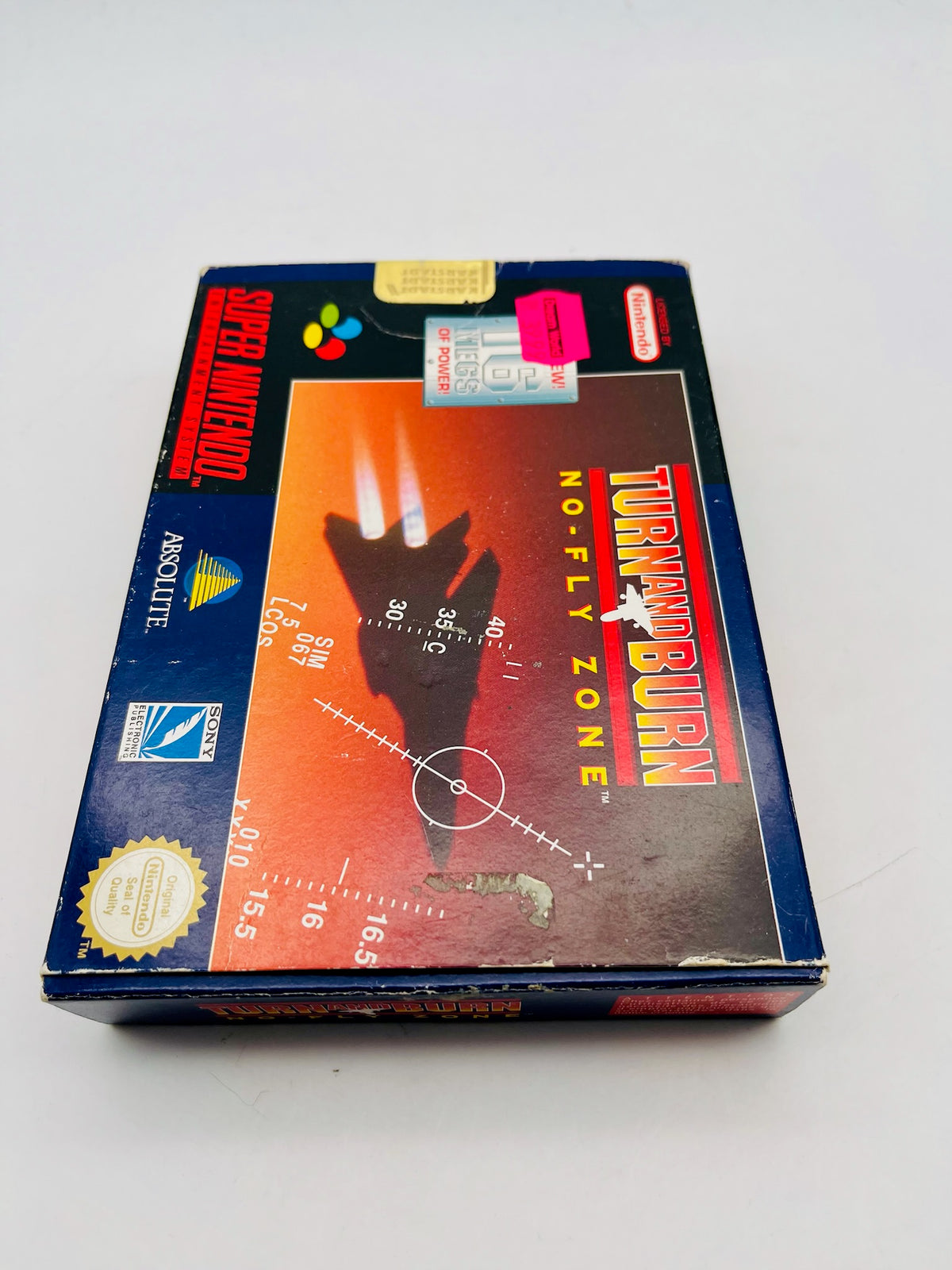 SNES | Turn and Burn: No-Fly Zone | OVP