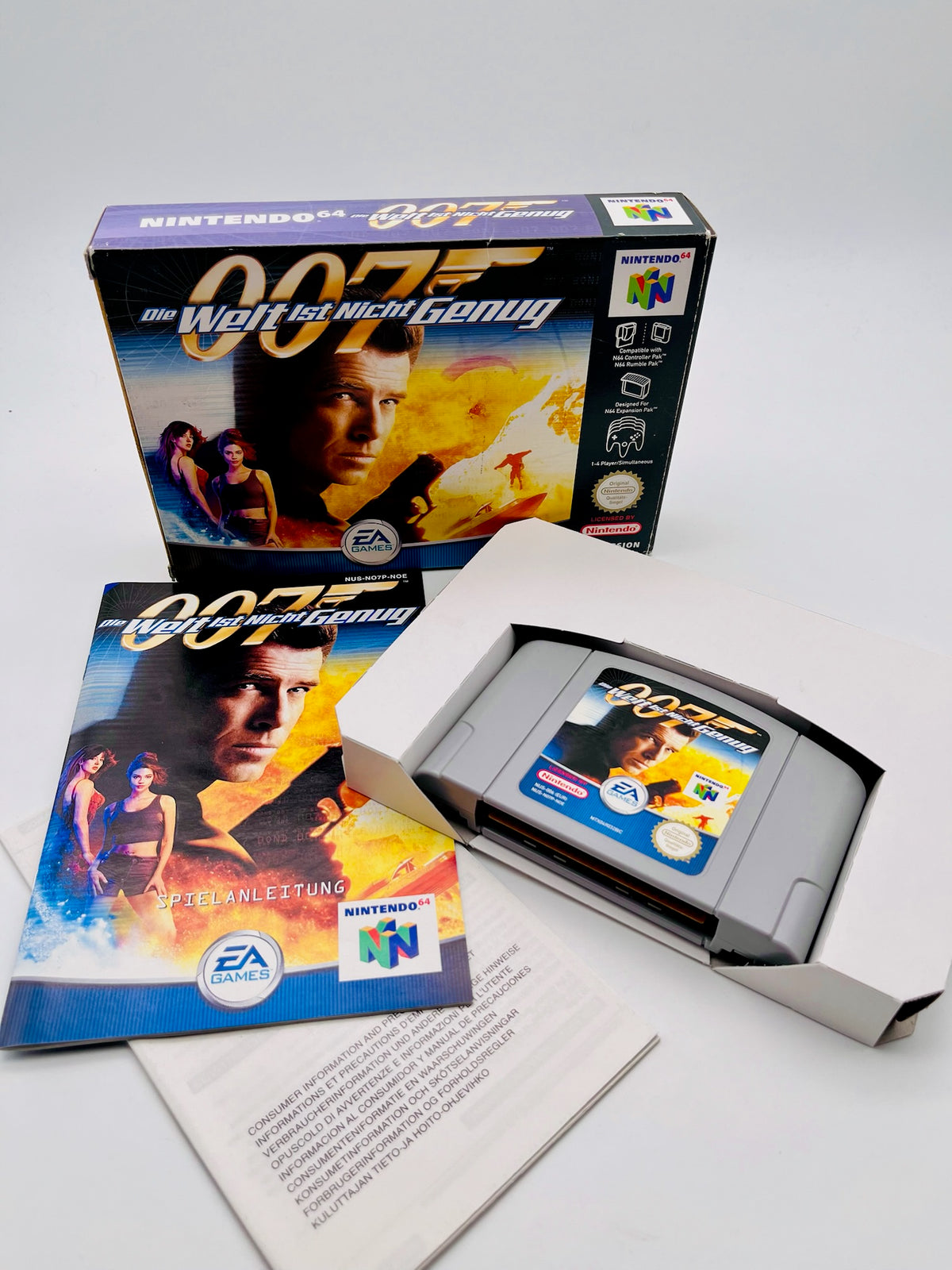 N64 | 007: Die Welt ist nicht genug | OVP