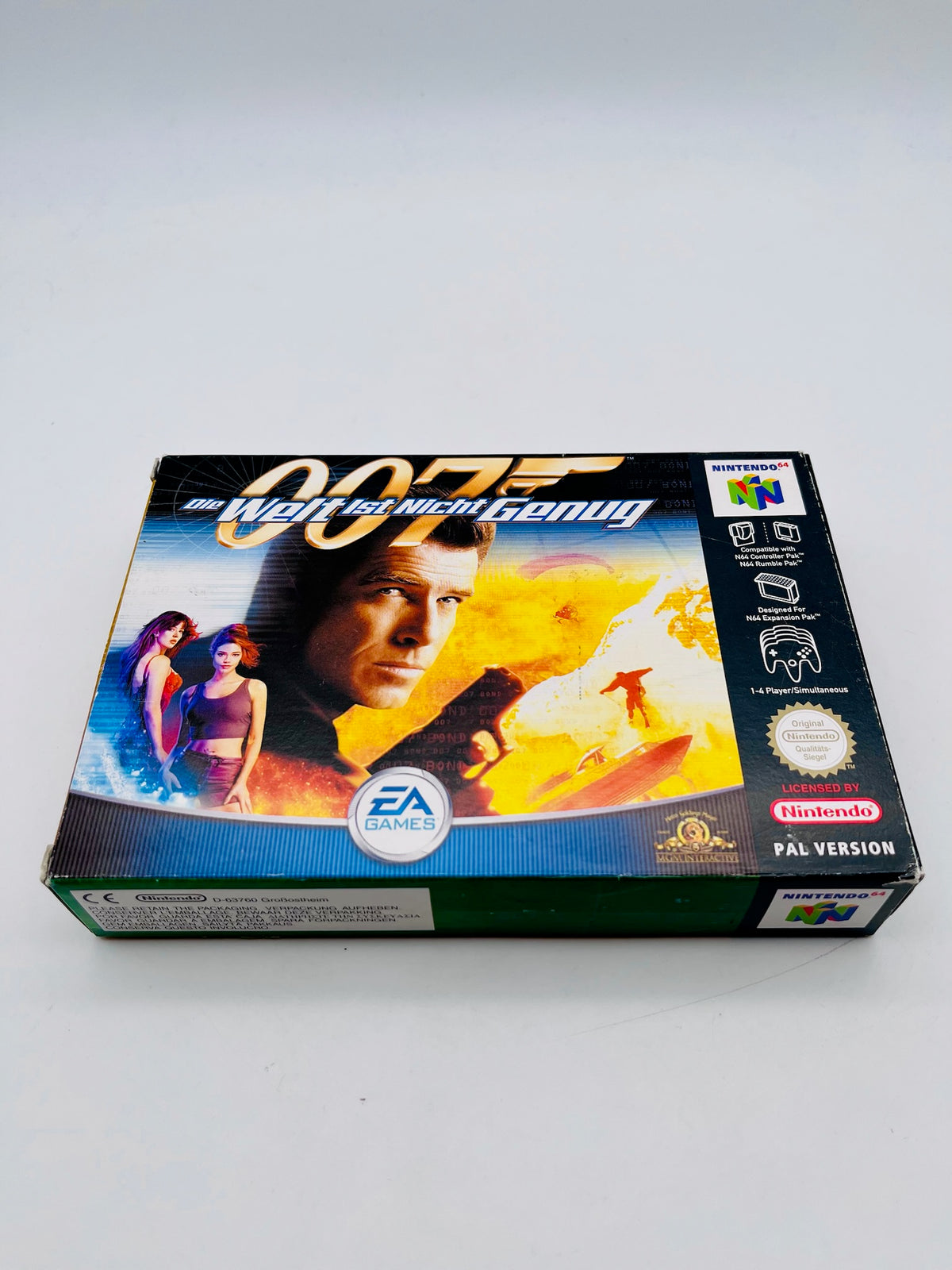 N64 | 007: Die Welt ist nicht genug | OVP