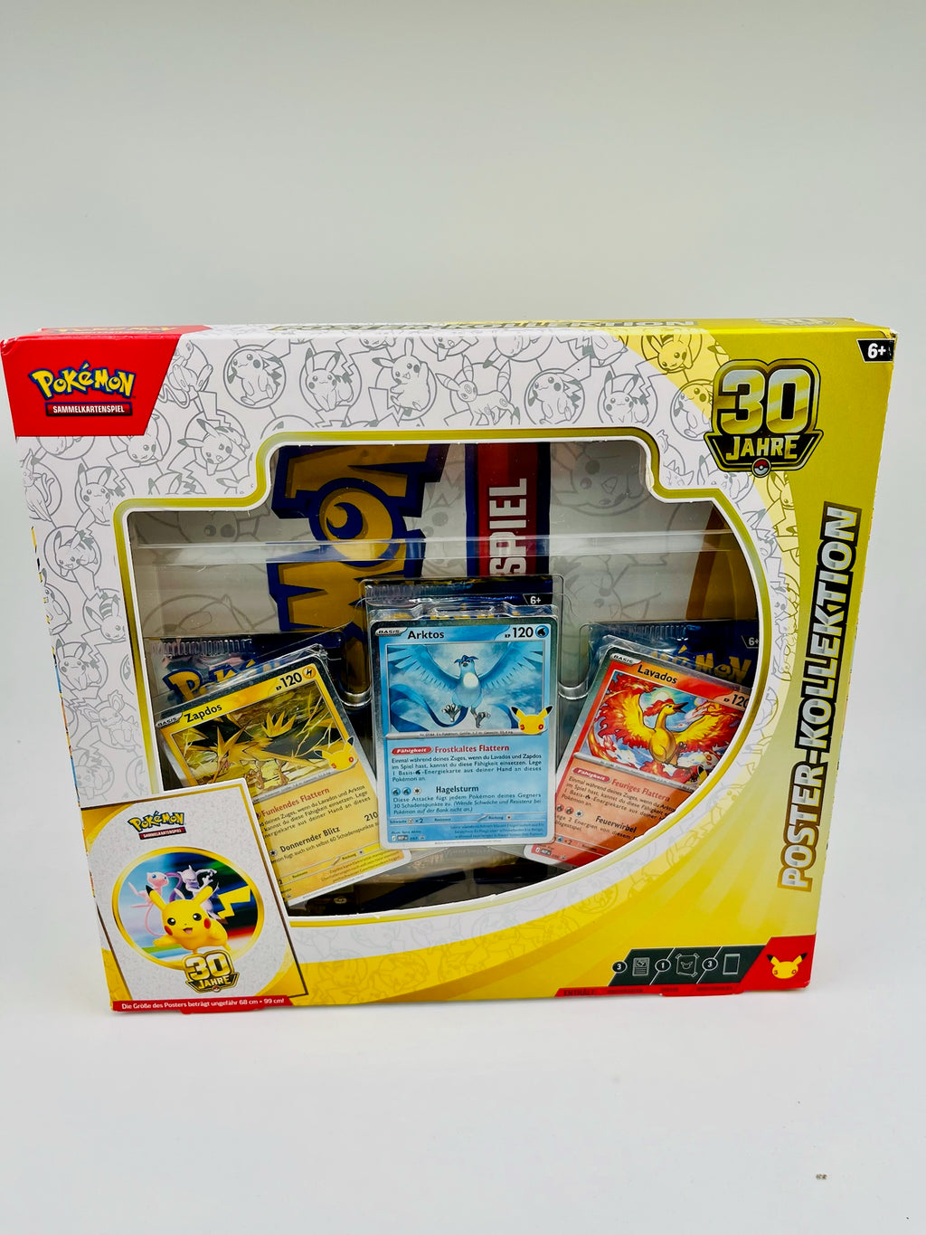 Pokémon TCG | Poster-Kollektion 30 Jahre Pokémon | OVP | DE