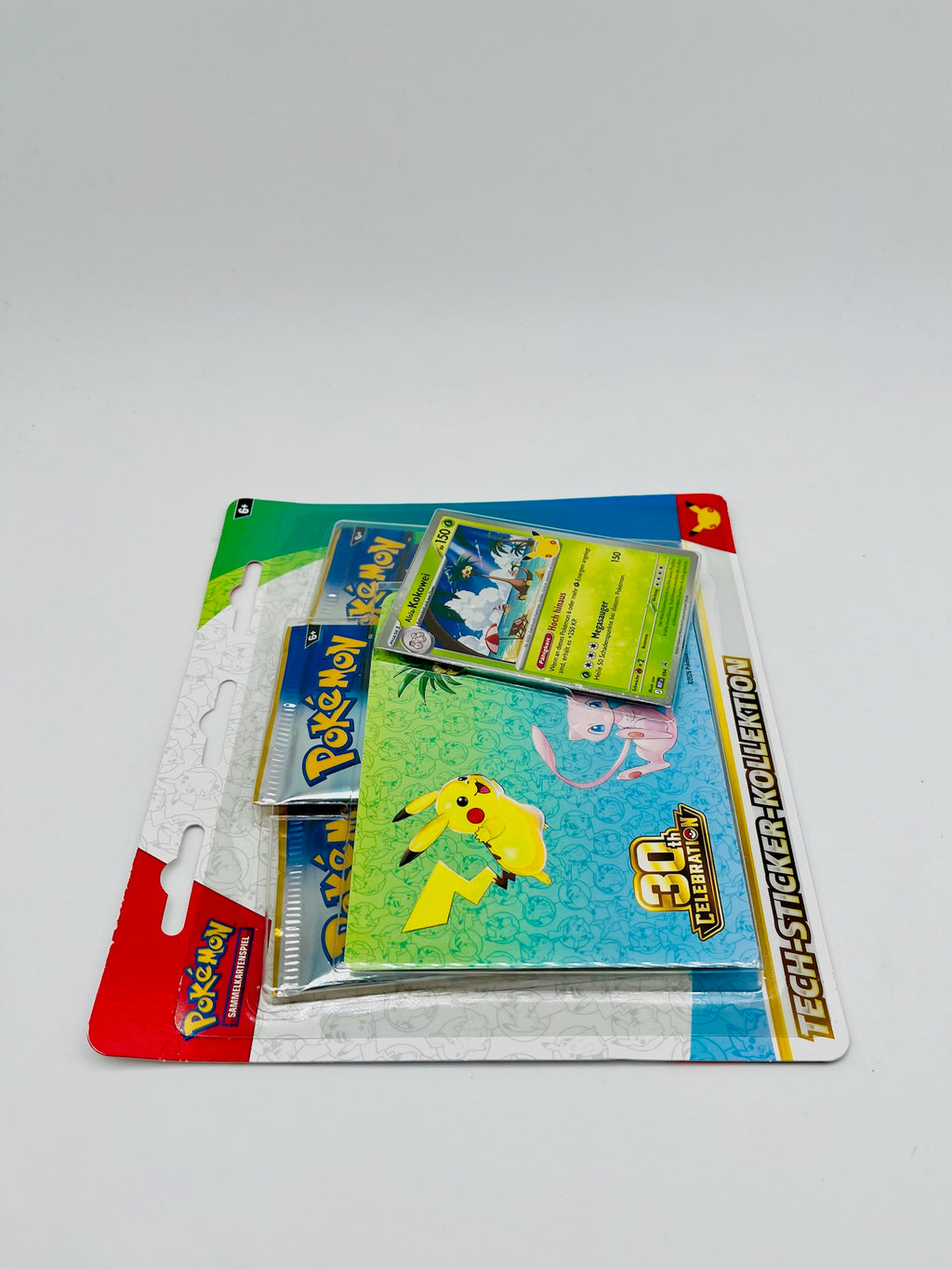 Pokémon TCG | Tech-Sticker-Kollektion 30 Jahre - Alola Kokowei | OVP | DE