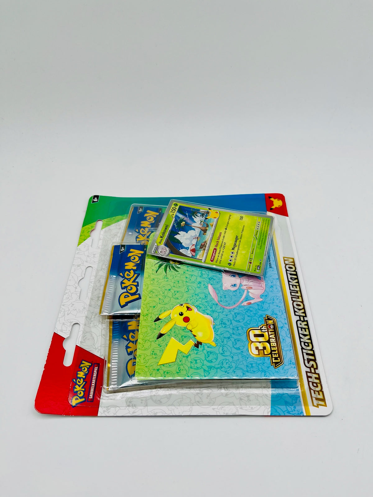 Pokémon TCG | Tech-Sticker-Kollektion 30 Jahre - Alola Kokowei | OVP | DE