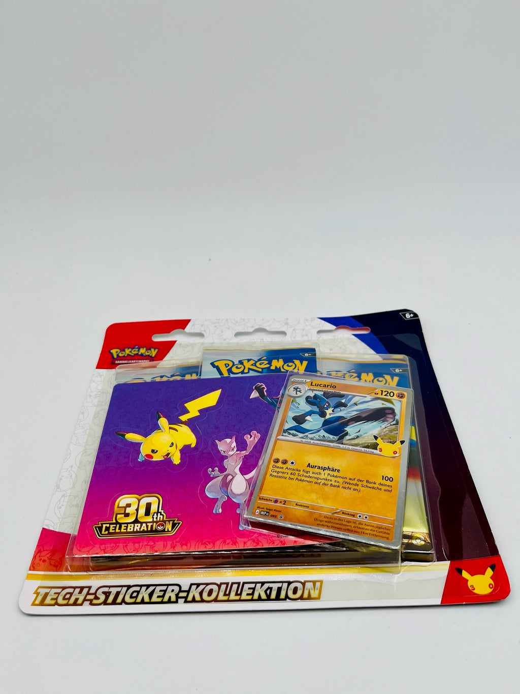 Pokémon TCG | Tech-Sticker-Kollektion 30 Jahre - Lucario | OVP | DE