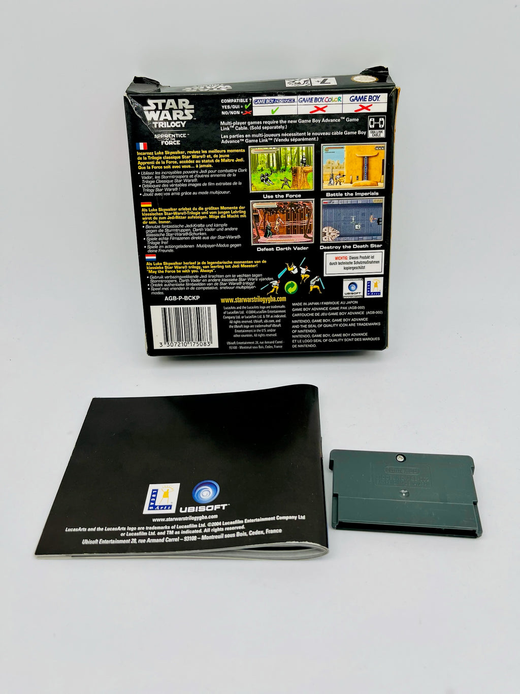 GBA | Star Wars Trilogy: Apprentice of the Force | OVP