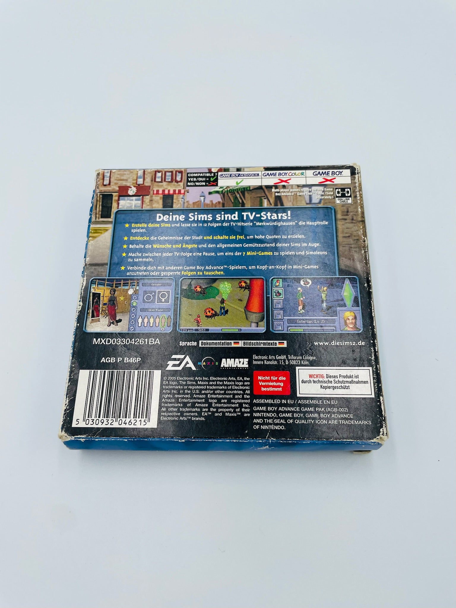 Game Boy Advance | Die Sims 2 | CIB
