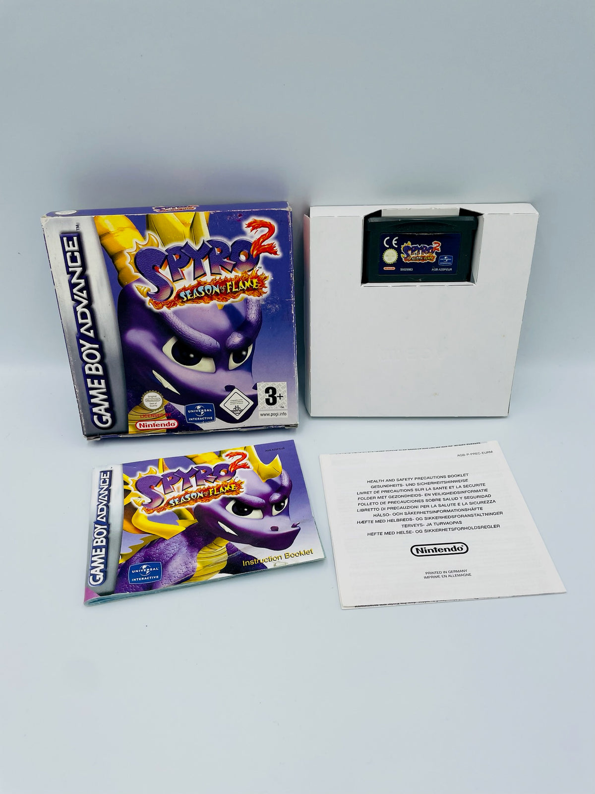 GAME BOY ADVANCE | Spyro 2: Season of Flame | CIB