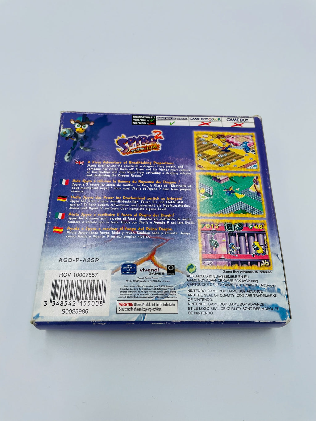 GAME BOY ADVANCE | Spyro 2: Season of Flame | CIB