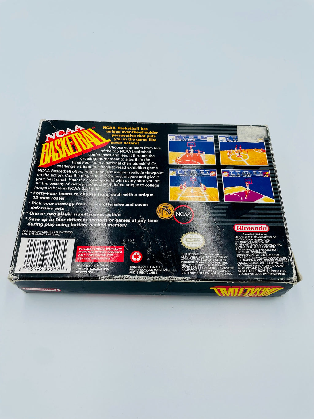 SNES | NCAA Basketball | CIB