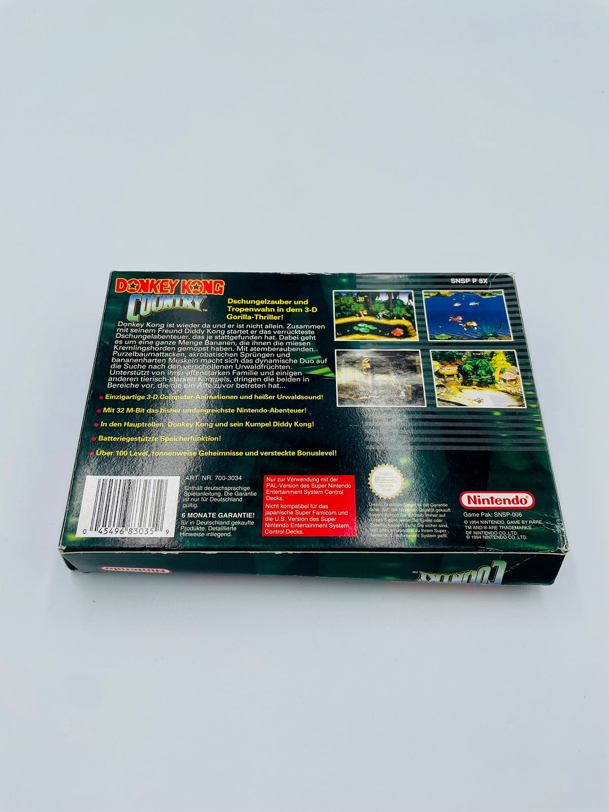 SNES | Donkey Kong Country | CIB