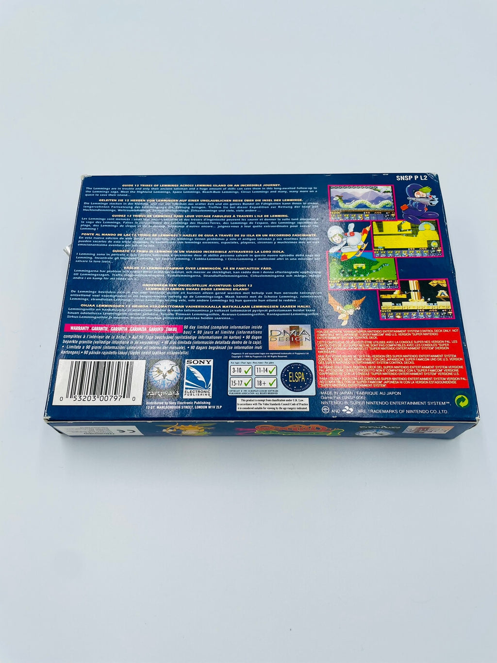 SNES | Lemmings 2 Tribes | CIB
