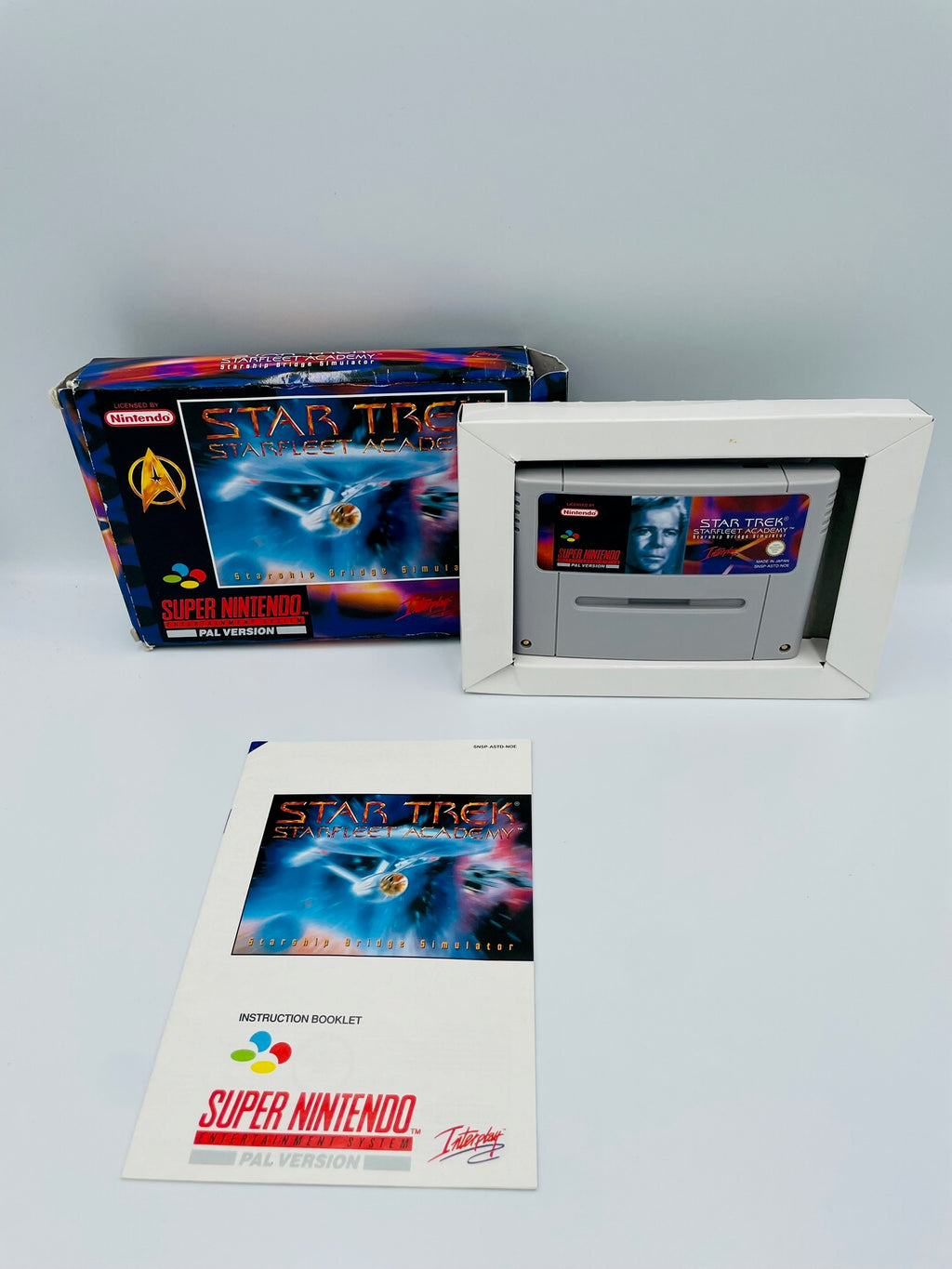 SNES | Star Trek: Starfleet Academy | CIB