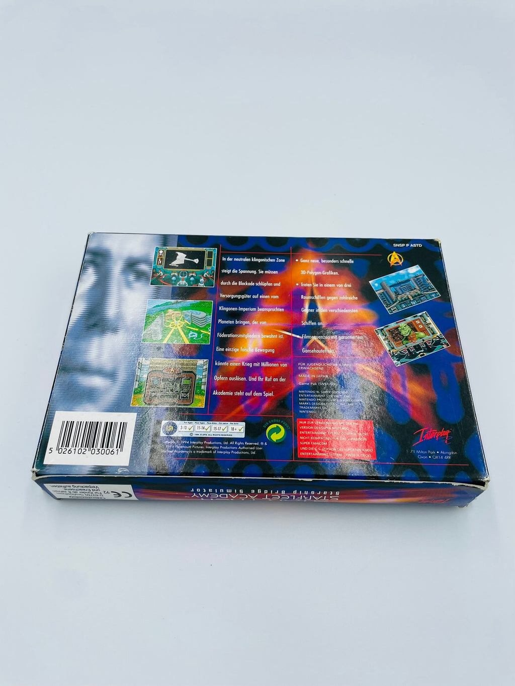 SNES | Star Trek: Starfleet Academy | CIB