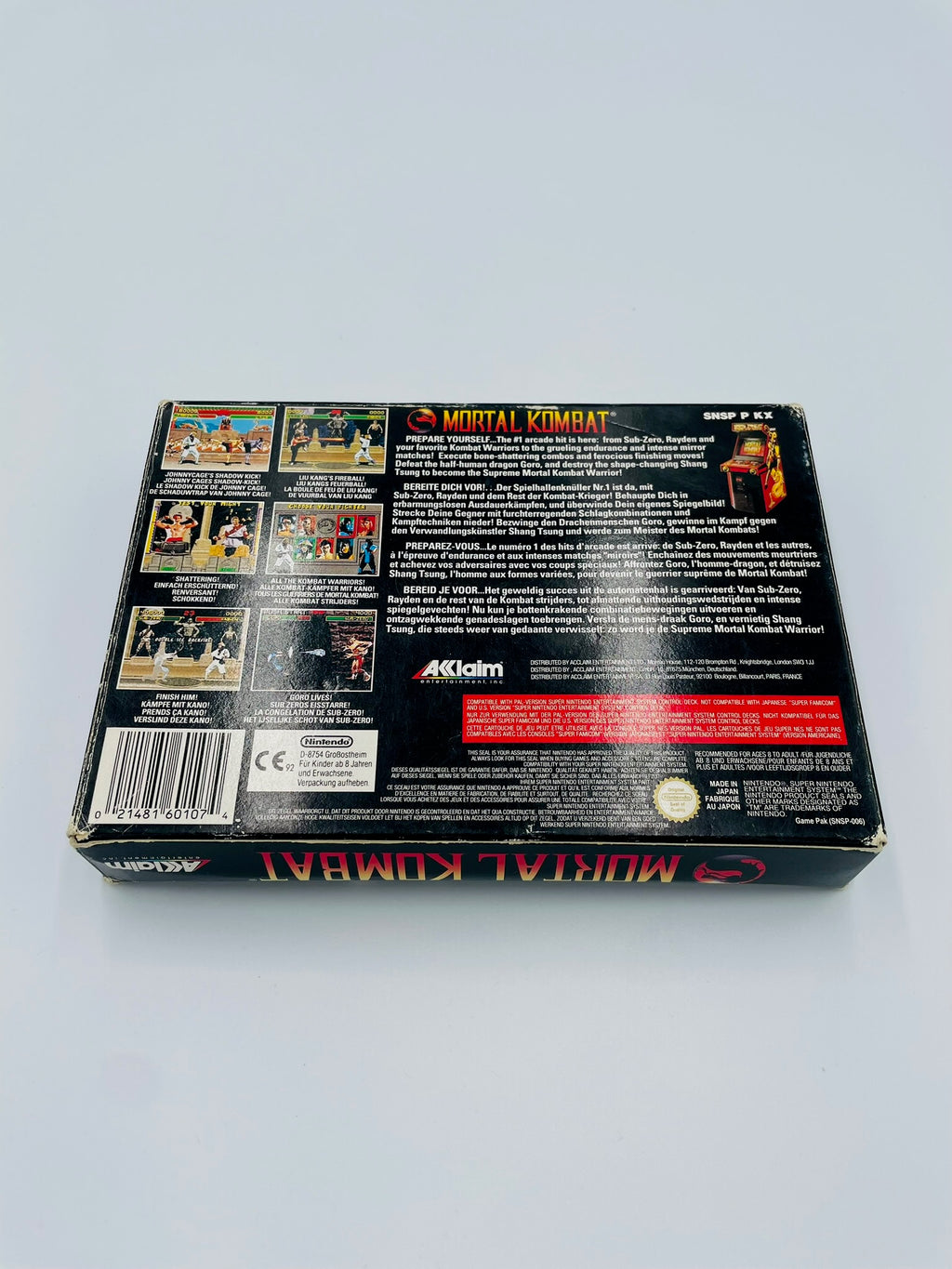 SNES | Mortal Kombat | CIB